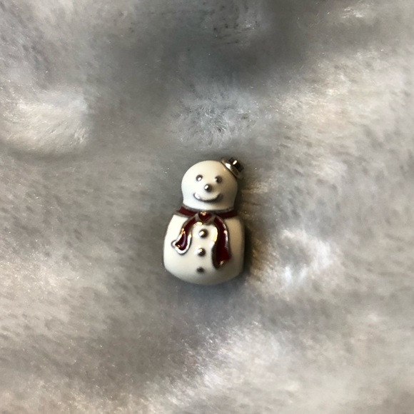 Snowman pandora charm